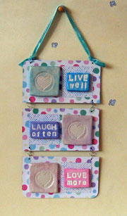 live laugh love wall plaque